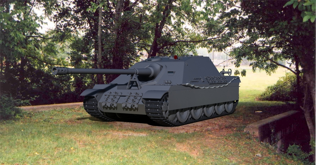 Альтернативное САУ Jagdpanzer VII JagerGepard. Германия