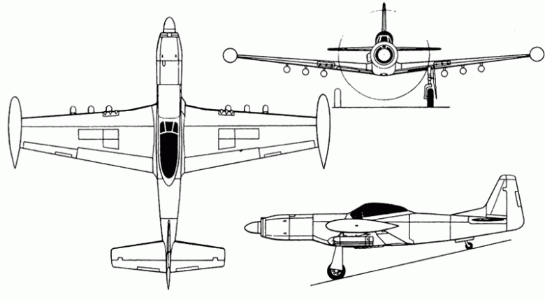 Лёгкий штурмовик Piper PA-48 Enforcer 