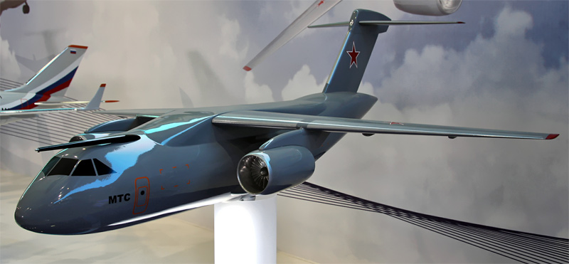 Средний военно-транспортный самолёт Ил-214/МТА. Россия/Индия