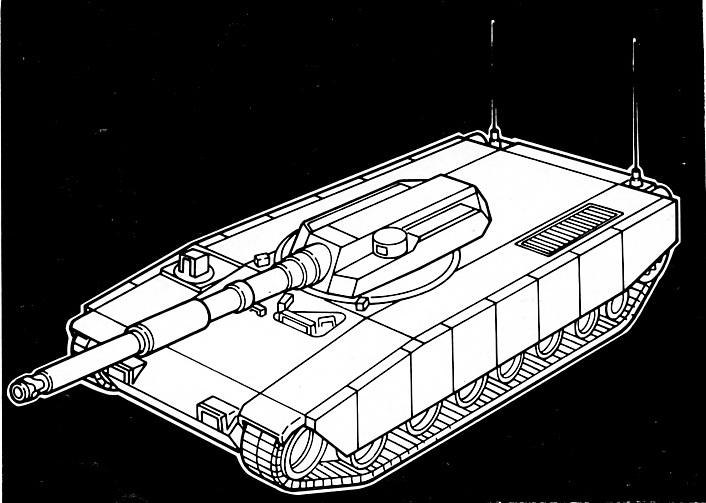 Танк будущего по американски.