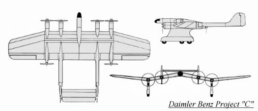 Бомбардировщик Daimler Benz Project "С"