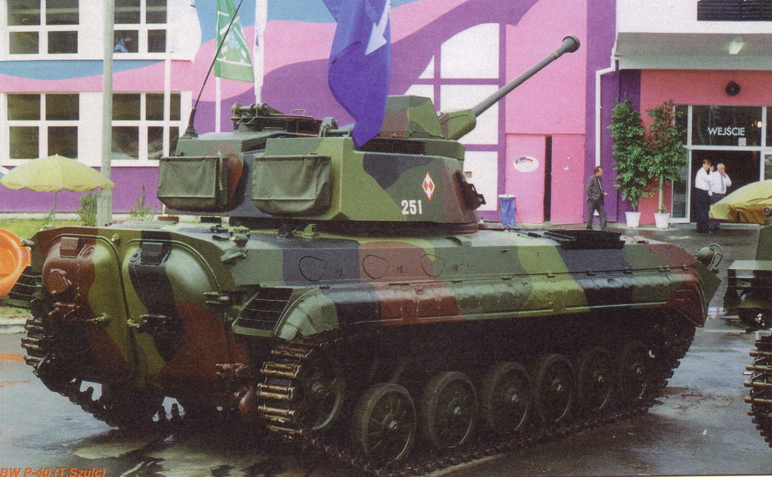 Польский вариант БМП-1 - BWP-40.
