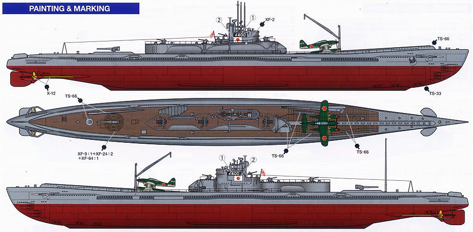 Экзотичные военные проекты прошлого века: японский подводный авианосец I-400