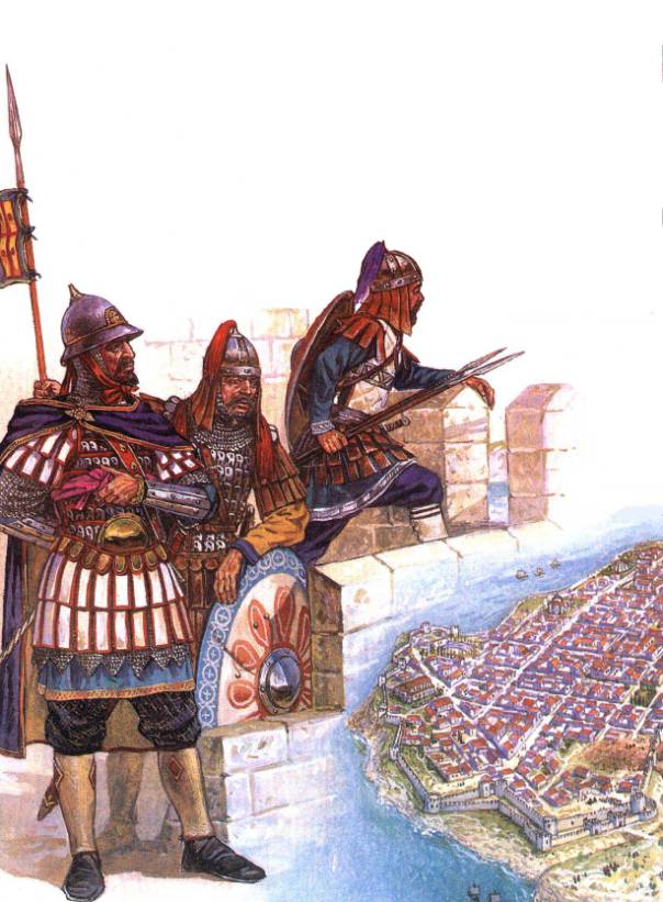 Византийские воины