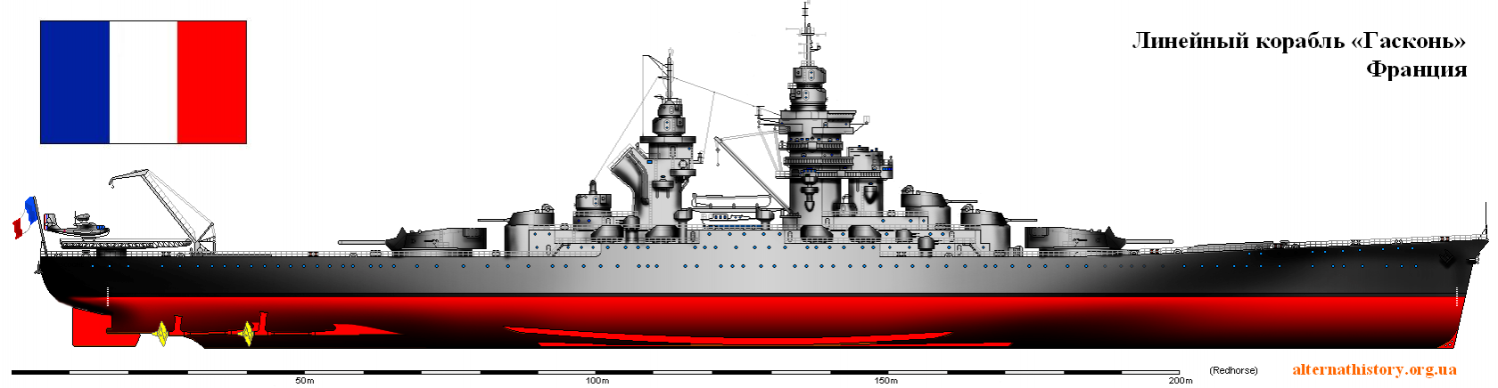 Карманные линкоры по-французски или линейный крейсер Гасконь.