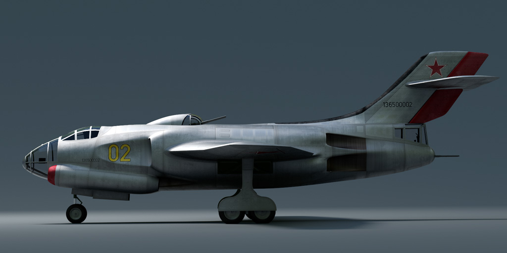 Опытный бомбардировщик Су-10. СССР
