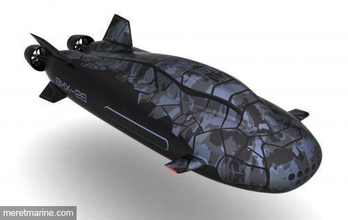 Концептуальная подводная лодка для прибрежных вод SМХ-26 "Кайман". Франция