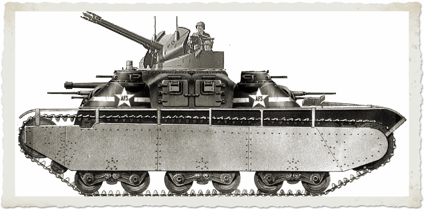 Т-35 как прародитель американских танков.