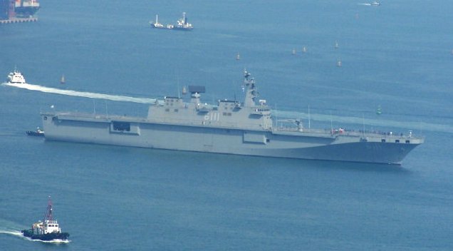 Десантный корабль-док «Док-до». Южная Корея