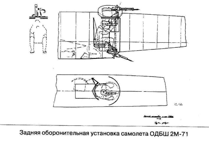 Оборонительная установка самолёта ОДБШ