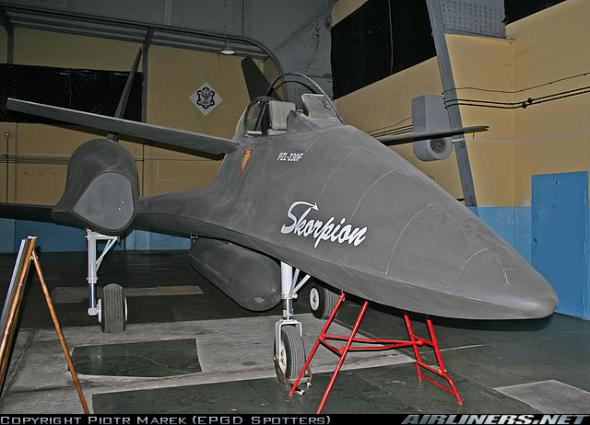 Проект штурмовика PZL-230F "Скорпион". Польша.