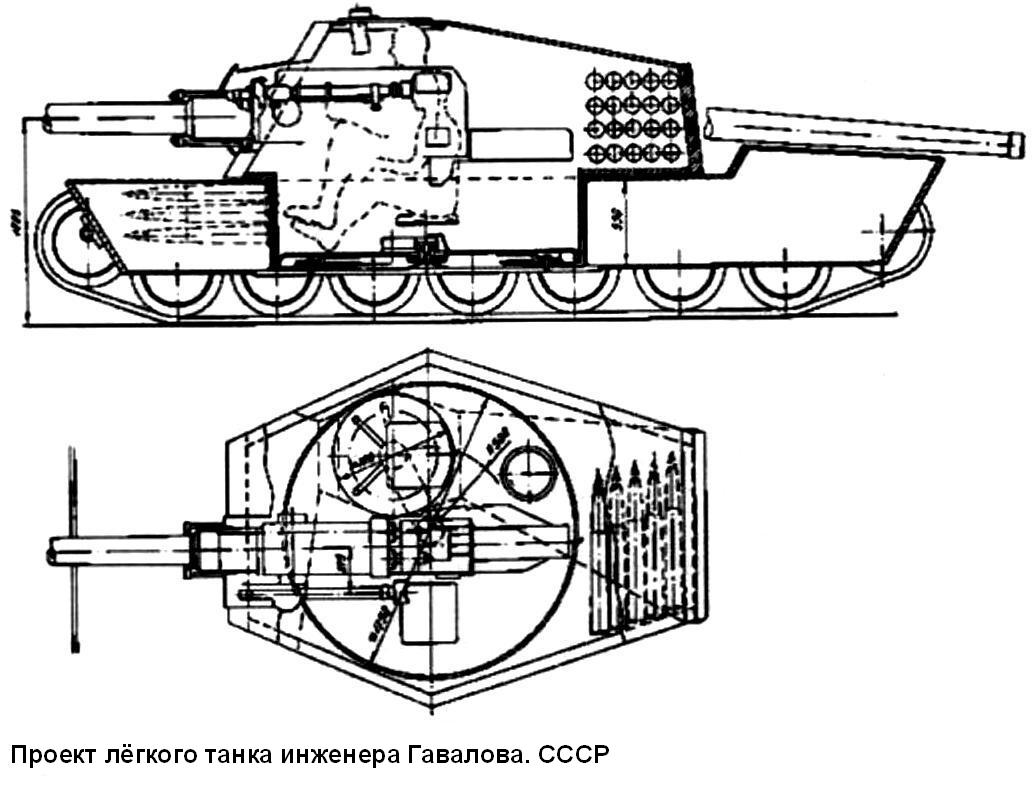 Т 100 проект легкого танка