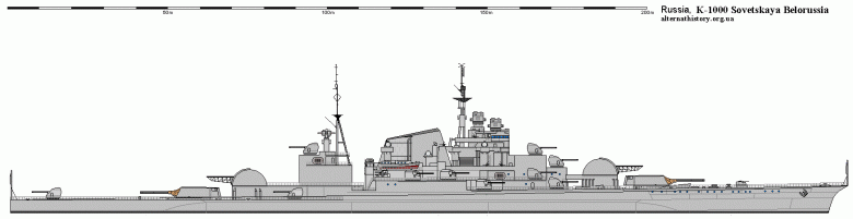 Советские линкоры проекта К-1000