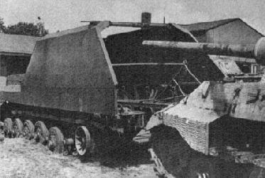 САУ Geschutzwagen "Tiger II". Германия