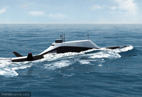 Проект подводной лодки SMX-25 от компании DKNS. Франция