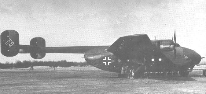 Транспортный самолёт Арадо Аг-232. Германия