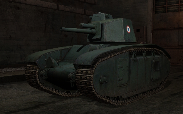 Тяжёлый танк BDR G1B. Франция. Альтернативная техника из игры World of Tanks