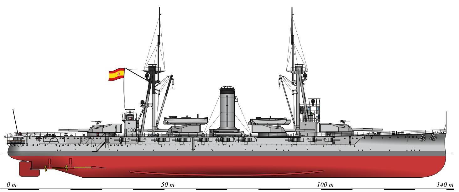 Альтернативный испанский флот 1905-1935 годов.