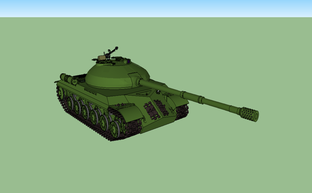 Альтернативный тяжёлый танк ИС-8. СССР