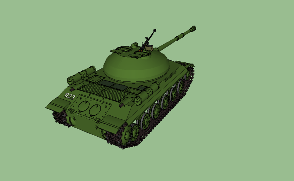 Альтернативный тяжёлый танк ИС-8. СССР