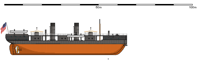 Океанский монитор USS "New Hampshire" (1864)