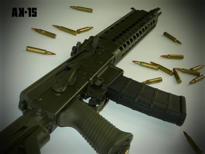 AK-15 - самая красивая модификация автомата Калашникова