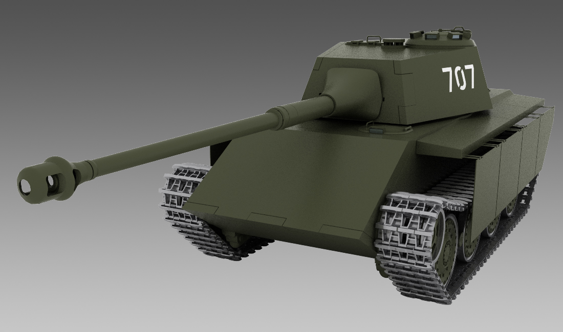 Panzer 56 - гроза Т-44 и Т-55