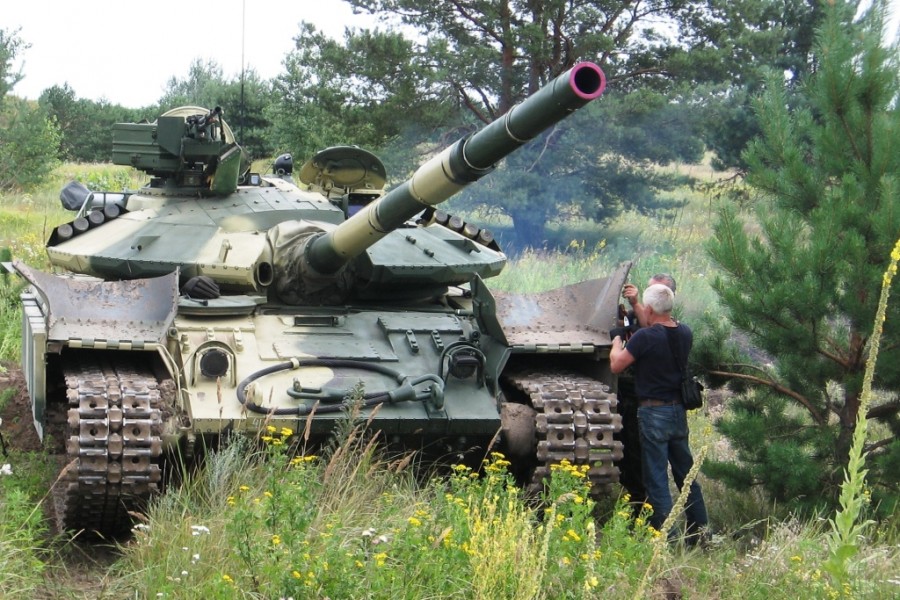 «Иностранцы» в армии Украины. Или нацгвардия пополнилась танками Т64-Б1М