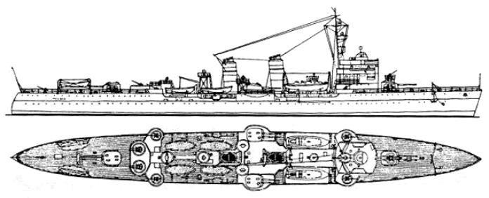 Броненосный крейсер Фульгия (Fylgia). Швеция - самый маленький броненосный крейсер в мире.
