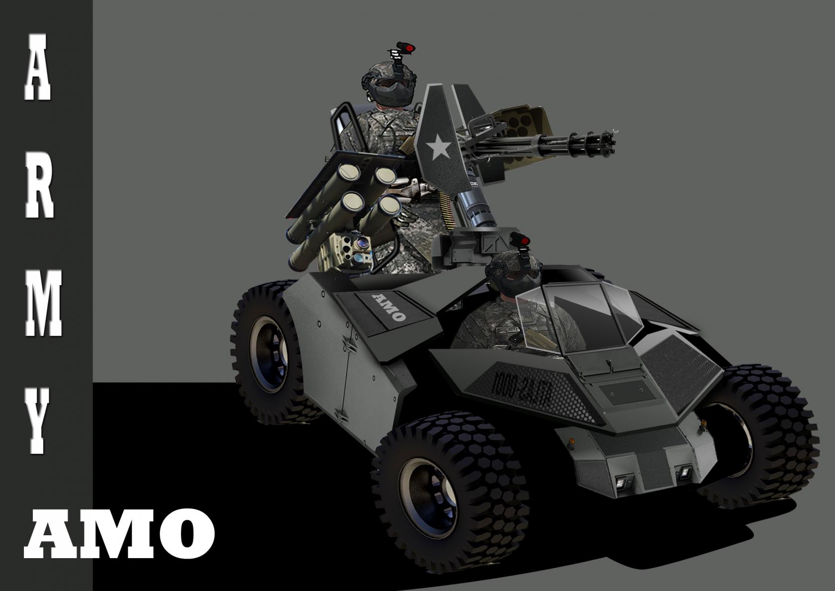 АМО – перспективное семейство боевых машин поддержки спецназа