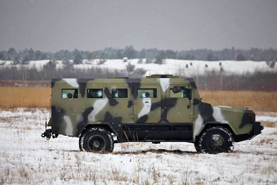 Полностью украинская инженерия или броневика Kozak 2014