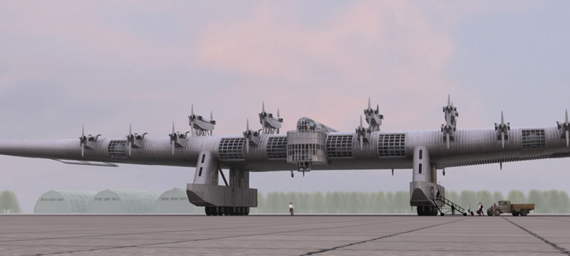 Летающая крепость "К-7". СССР