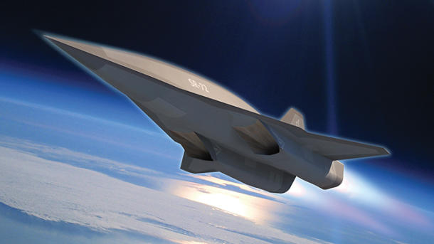 Проект гиперзвукового разведчика и ударного самолета от Lockheed Martin - SR-72 Darkbird. США