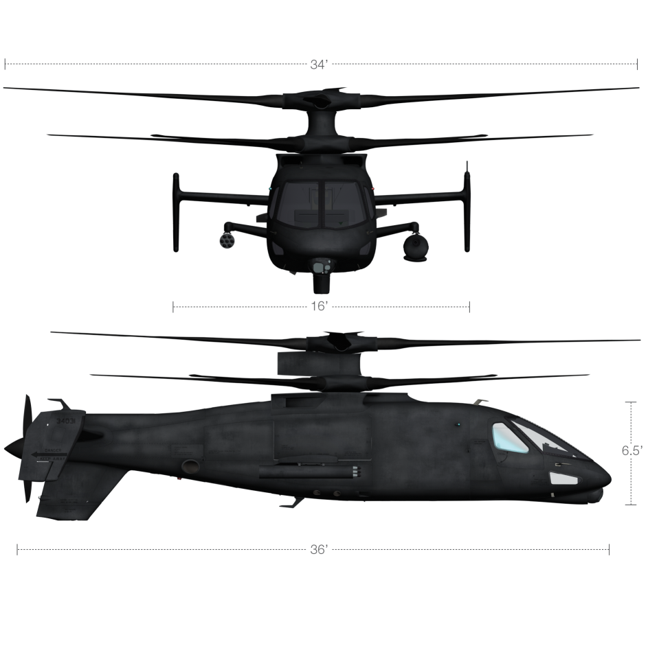 Презентация новейшего вертолёта Сикорский S-97 Raider. США
