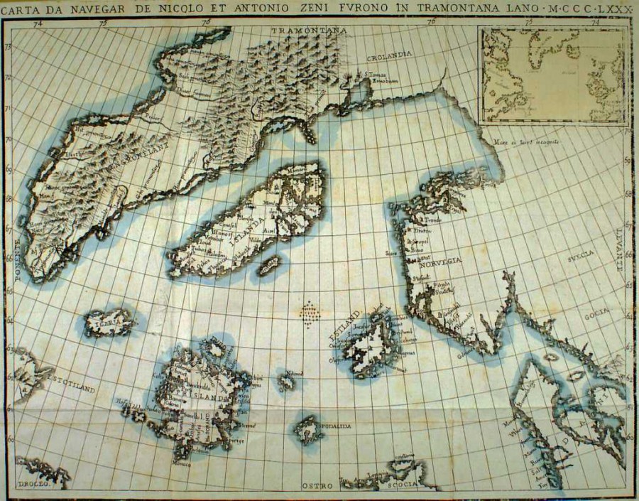 11 Карта Зено 1380 года