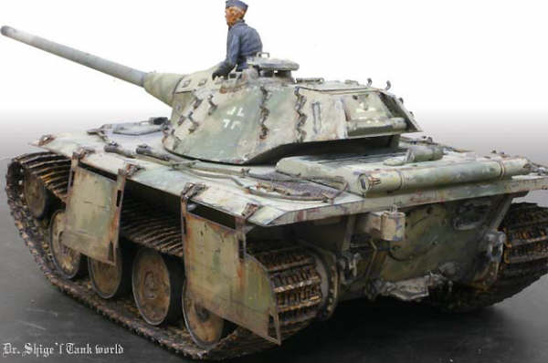 Немецкий АИ танк Panzerkampfwagen E-79 Пантера III.
