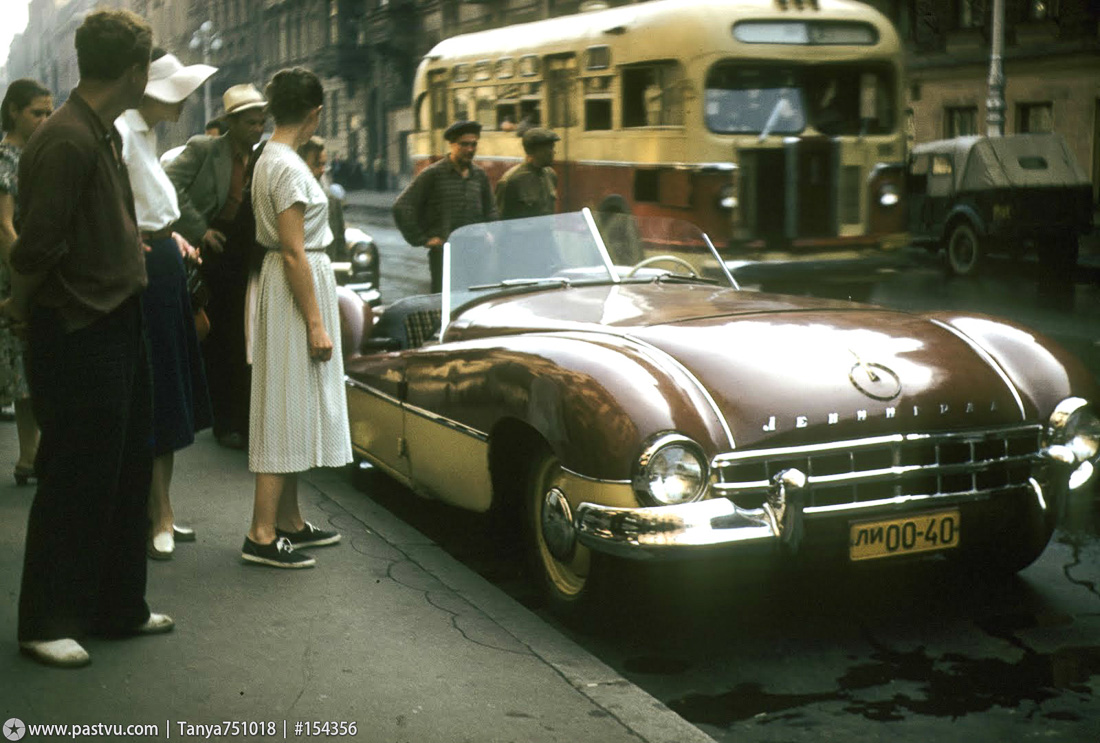 Самодельный кабриолет Бабича «Ленинград». СССР 1956 год