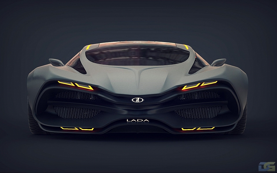 Первый российский шоу-кар - Lada Raven Concept