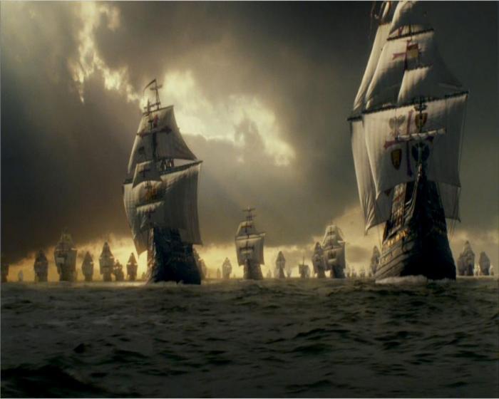 «Непобедимая армада» доплывает до Англии