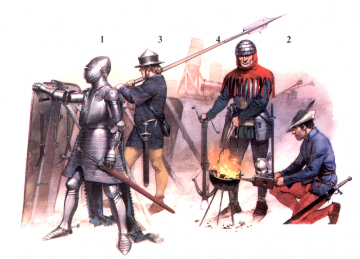 Немецкие средневековые армии. Часть 2.
