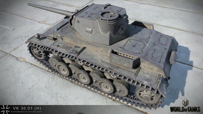 Модель танка VK 30.01 в исполнении программистов Wargaming