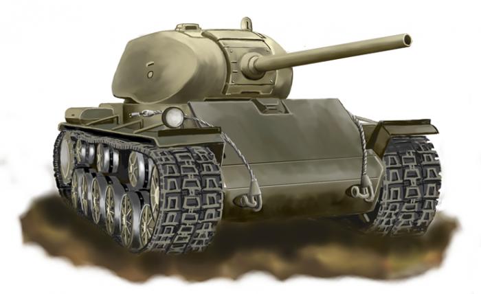 Альтернативный тяжелый танк КВ-85 выпуска 1941г. СССР