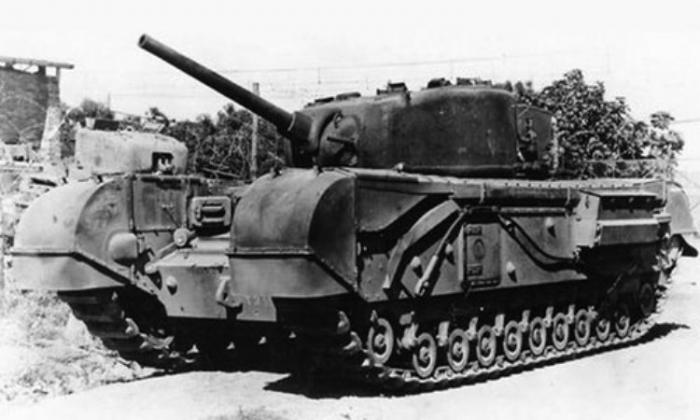 Самый лучший английский тяжелый танк: африканский Churchill Mk IV NA75