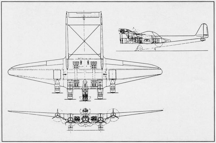 Голландские гиганты. Fokker Ontwerp 160, Ontwerp 180, Ontwerp 210