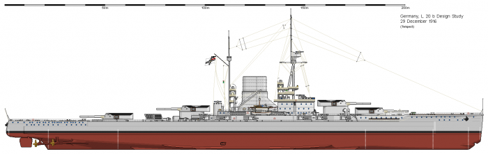 Нереализованные проекты немецких линкоров периода Первой Мировой войны
