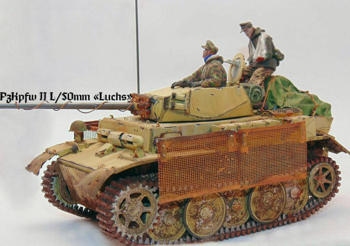 Какими могли стать легендарные лёгкие танки Вермахта - PzKpfw II L/50mm «Luchs»