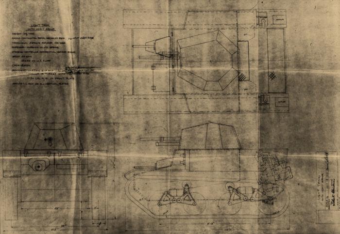 Догнавший одноклассников. Лёгкий танк M2A4. США