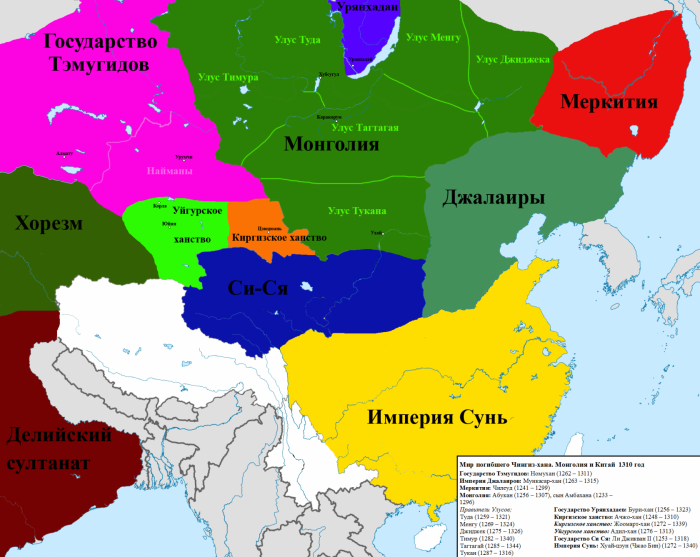 Мир погибшего Чингиз-хана. Часть 10/45. Монголия и Китай