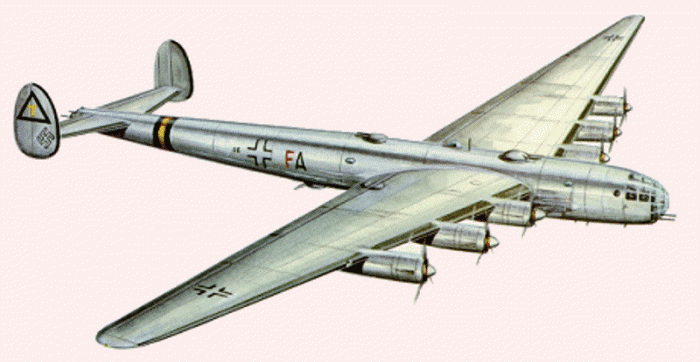 Me-264/6m или Me-364 (неофициальное обозначение) с шестью двигателями