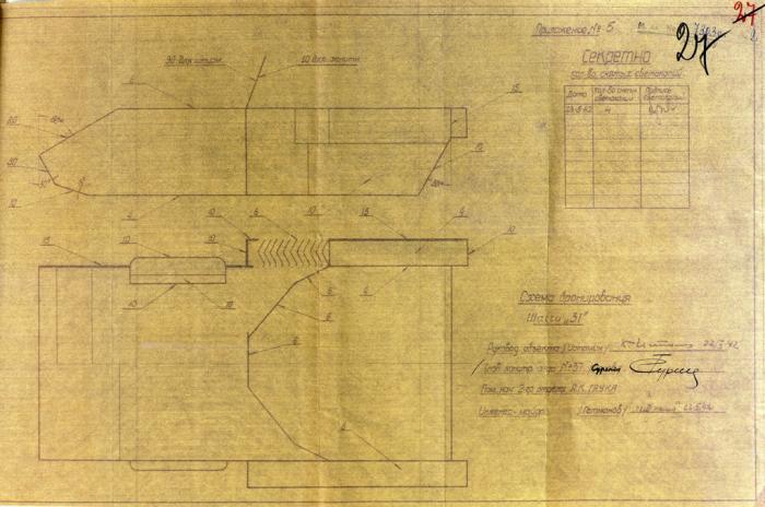 Эскизный проект «Шасси 31», май 1942 года. Построенная в металле машина имела очень похожую компоновку - На пути к СУ-76 | Военно-исторический портал Warspot.ru